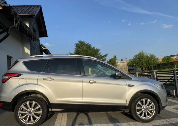 Ford Escape cena 73900 przebieg: 51000, rok produkcji 2018 z Kościerzyna małe 191